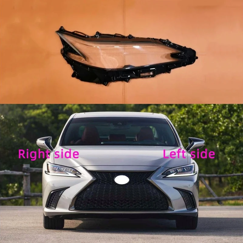 

For Lexus ES200 ES260 ES300 ES350 2018 2019 2020 2021 2022 Car Headlight Shell Headlight Cover Headlamp Lens Headlight Glass