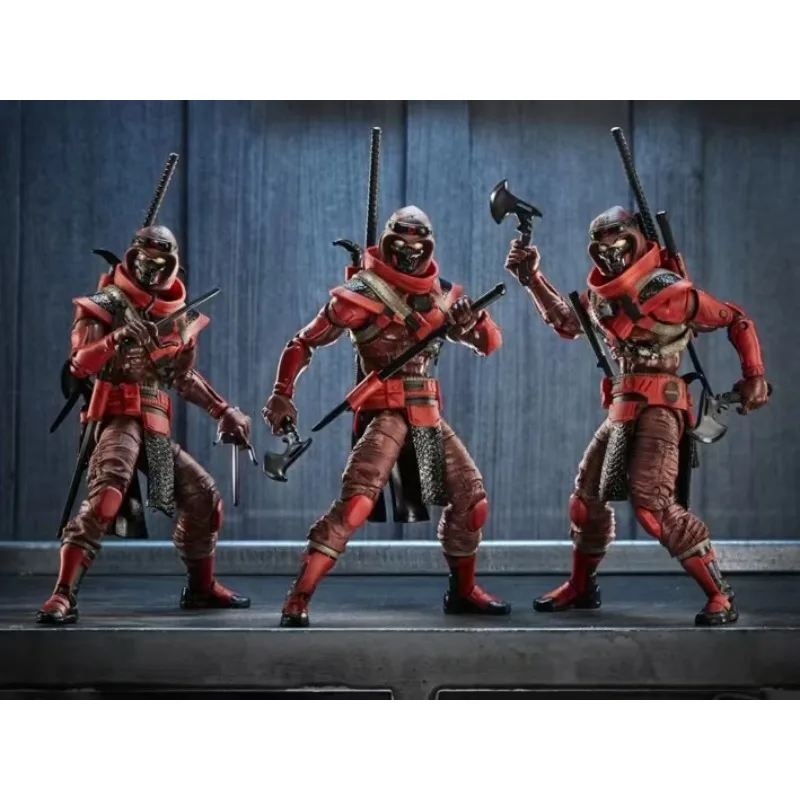 هاسبرو جي آي الأصلي مجموعة نماذج ألعاب شخصيات الرسوم المتحركة النينجا الحمراء من سلسلة جو كلاسيفيد