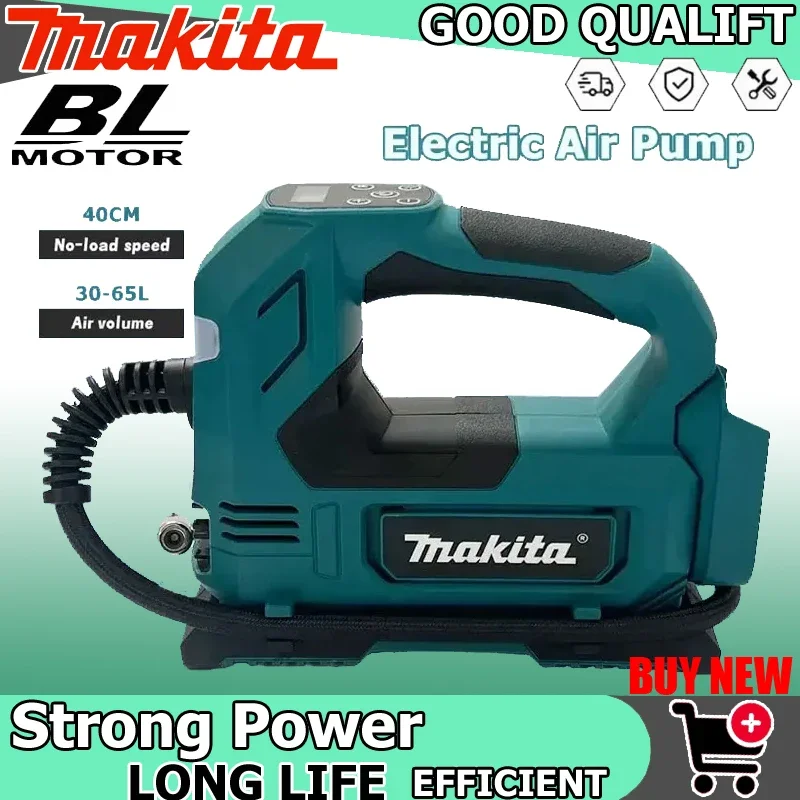 

New Makita Automatic Cordless Inflator Electric Air Pump Car Tire Handheld Air Compressor Car Tyre Inflator Electric Motorcycle