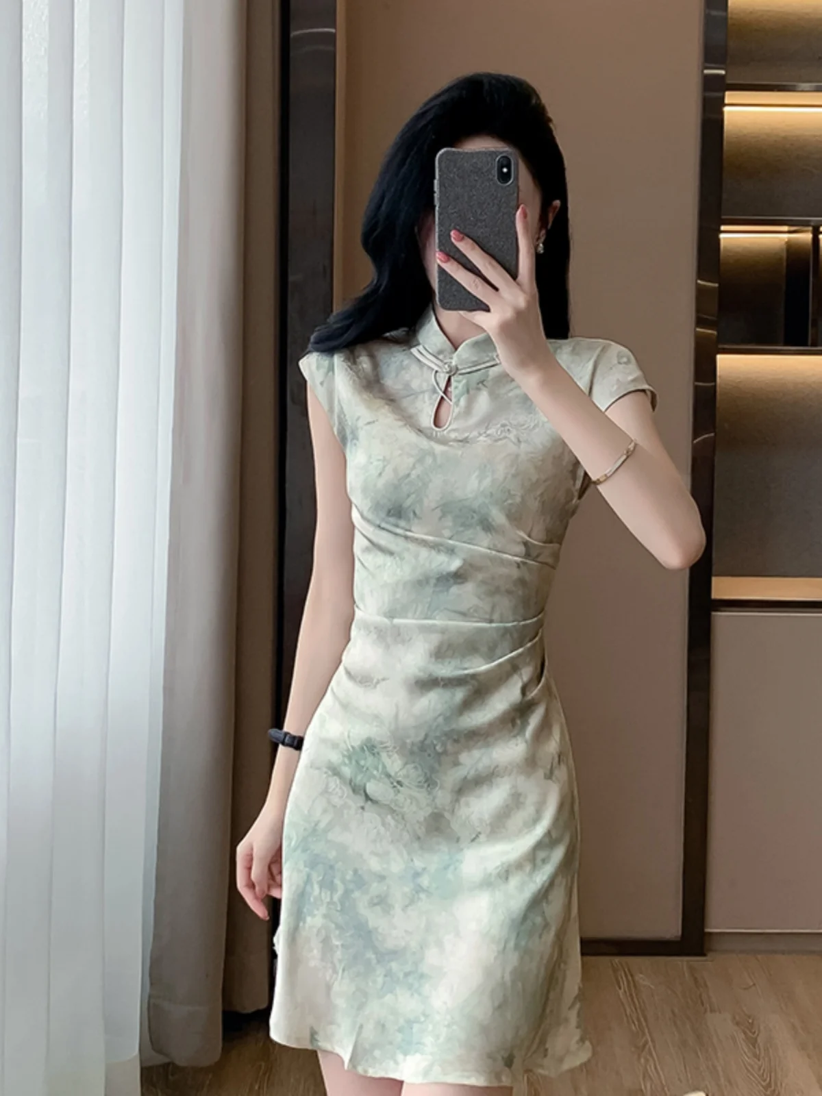 

Sisters Pure Desire Summer Dopane Beautiful Skirt Chinese Sle New Version Dr Women's Faion Retro Wind