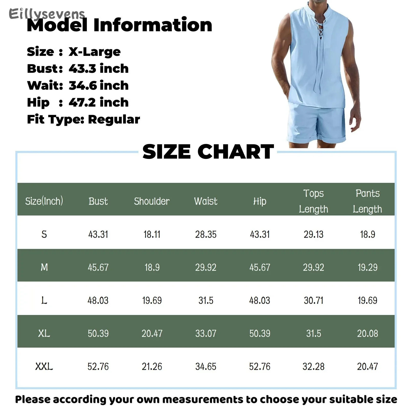 Men's Two-piece Sleeveless Drawstring Stand-up Collar Tops Shorts With Pockets Summer Casual Solid Color Suit conjunto hombre