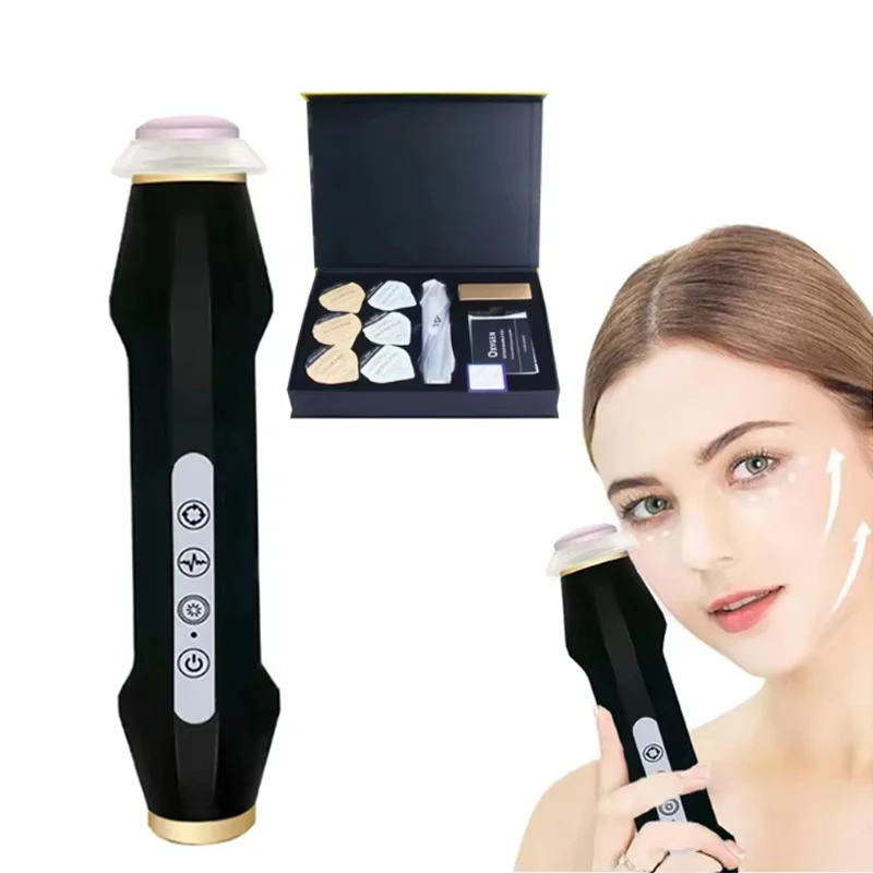 

New Design Handheld Rechargeable CO2 Bubble Pen Oxygenation Capsules Pods Skin Tightening Facial Machine Oxygen Facial Kit