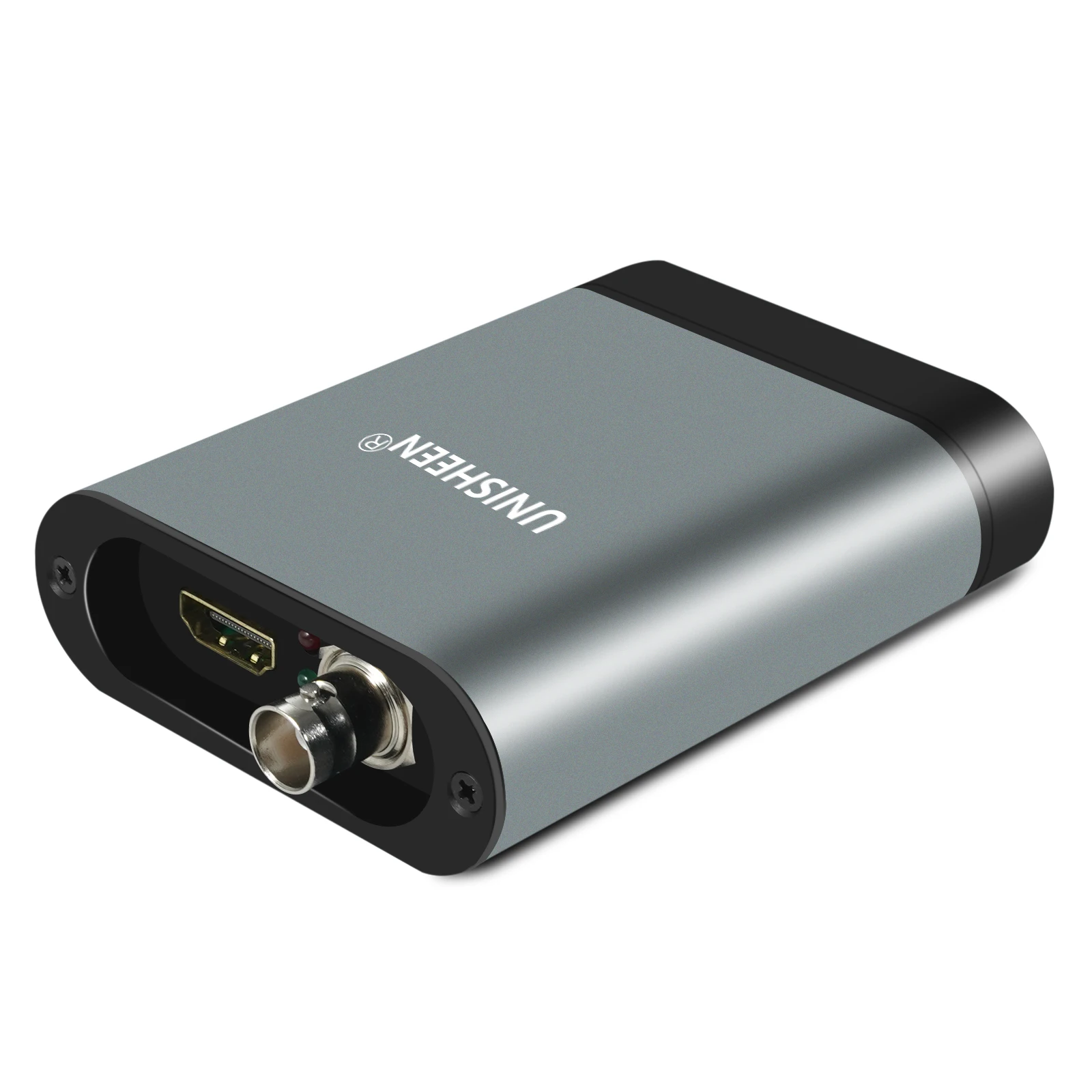 UNISHEEN 4K30 Video Capture Card Box Grabber Dongle Adapter USB Portable 60FPS SDI HDMI for Win11 Linux Mac with Free Driver