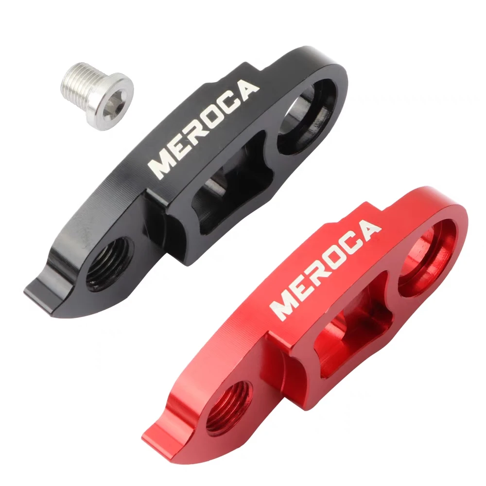 AliExpress MEROCA MTB Derailleur Hanger Mountain Bike Rear Derailleur Pin Cassette Extended Tail Hook Bicycle Freewheel Adapter Cycling