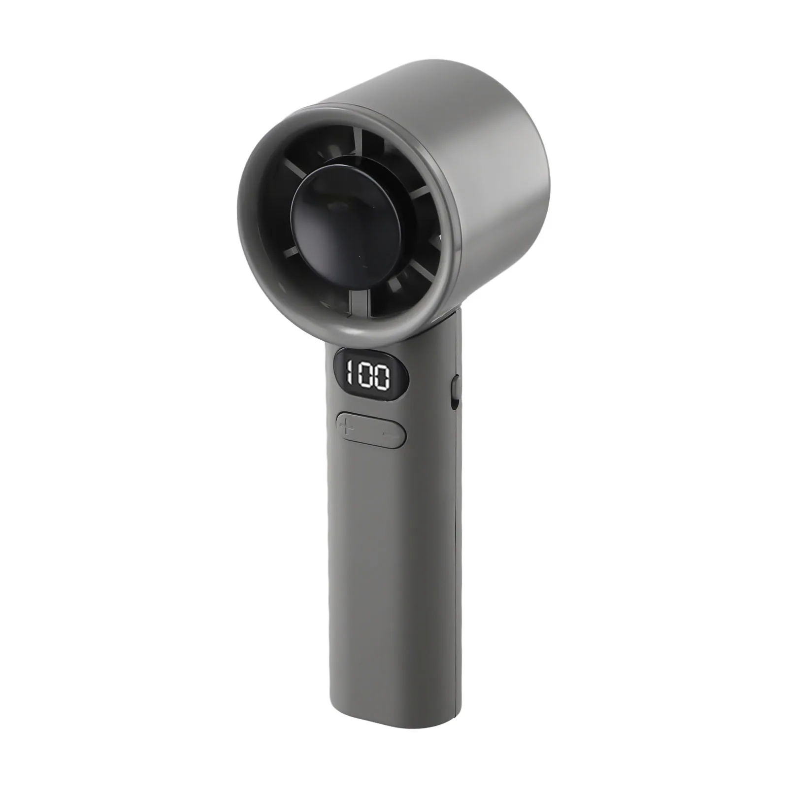 พัดลมมือถือขนาดกะทัดรัด พัดลมมือถือ ชิปป้องกัน AI ในตัว ป้องกันอุณหภูมิสูง ใช้สำหรับตั้งแคมป์ ใช้ในบ้าน