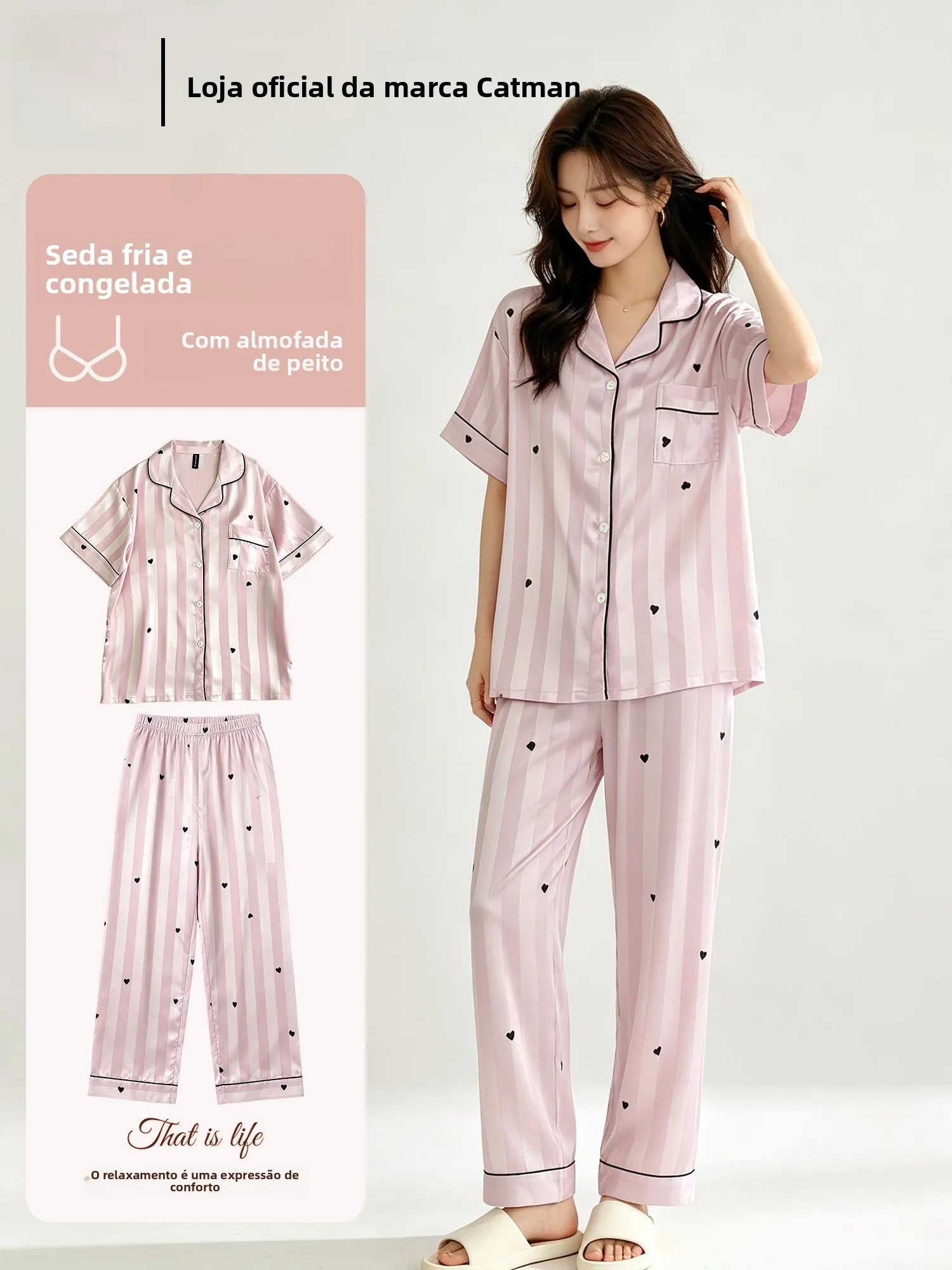 2026-new-ice-silk-women's-sleepwear-short-sleeve-home-clothes-three-piece-set-with-chest-pad-high-cool-sensation-summer