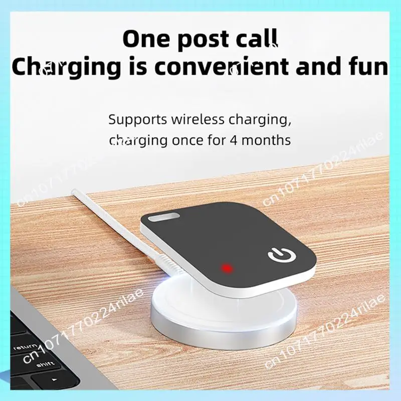A17Z Wallet Tracker Card Wireless Charging Smart Tag IPX68 Waterproof Gps Locator Ultra Thin Tracker For  Find My Device