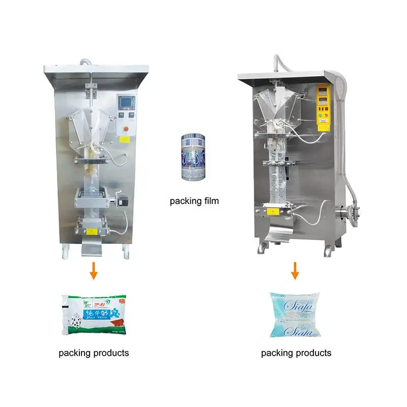 Hot Sale Price in Ghana Africa Plastic Pouch Bag Water Liquid Filling Packaging Sachet Water Making Machine