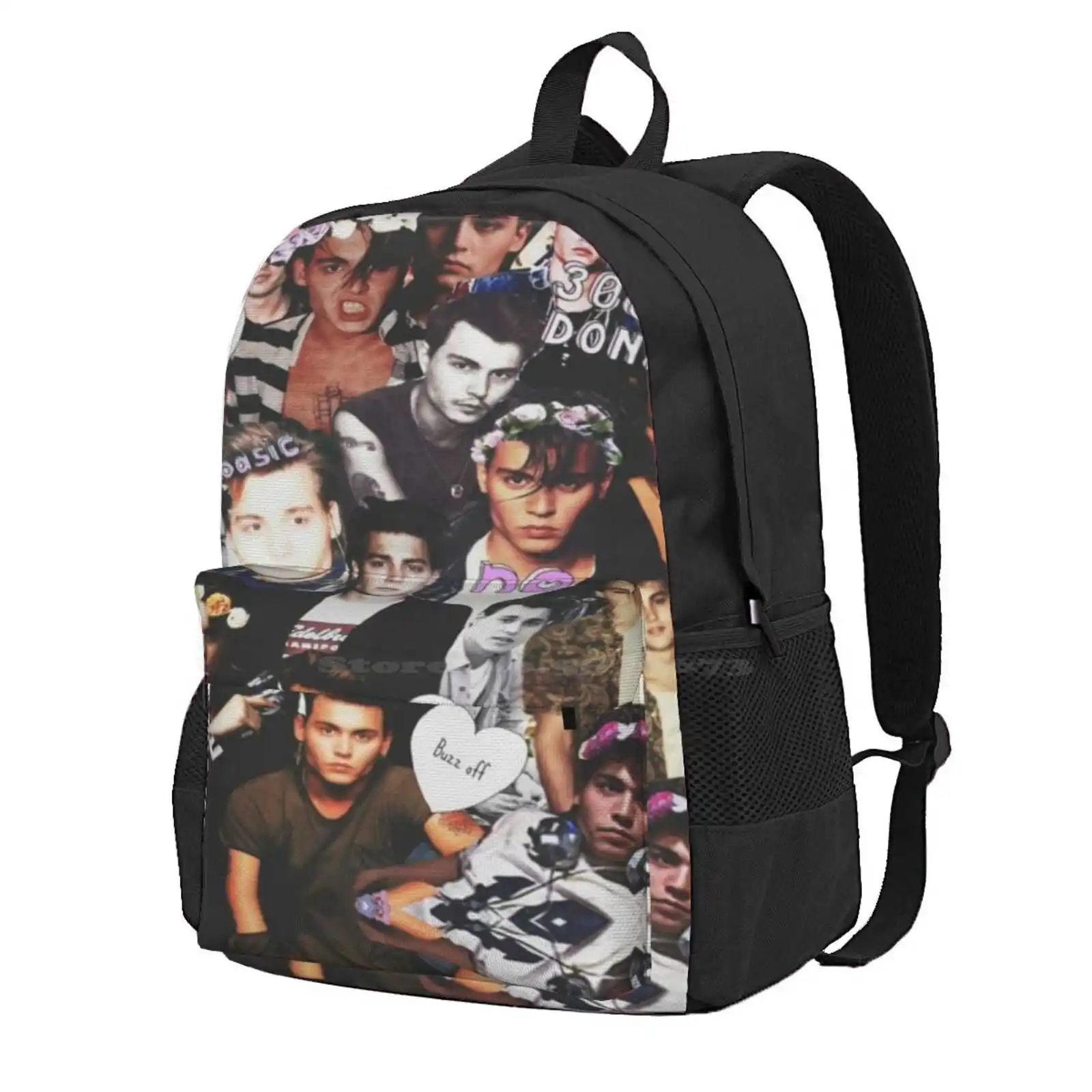 

Johnny Deep Hot Sale Schoolbag Backpack Fashion Bags