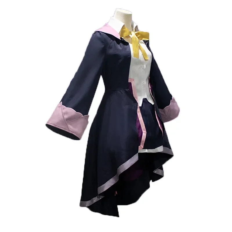 Anime Wandering Witch Elaina Cosplay Costume Adult Women Magical Girls Skirt Hat Suit Uniform Halloween Party Outfit