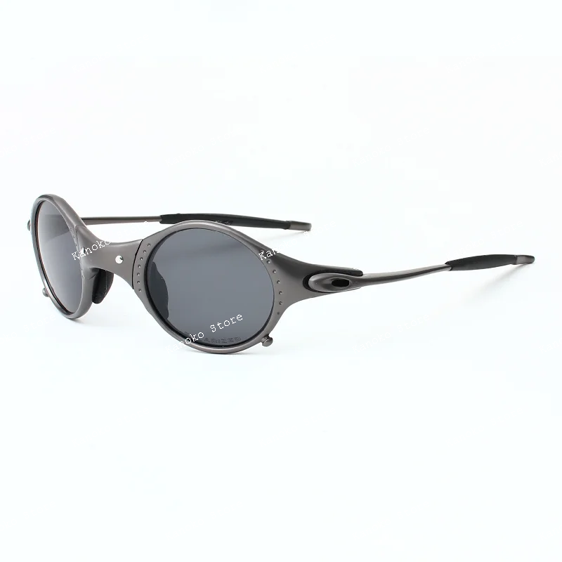 

european and american polarized sunglasses for men and women, retro round frame outdoor sports glasses