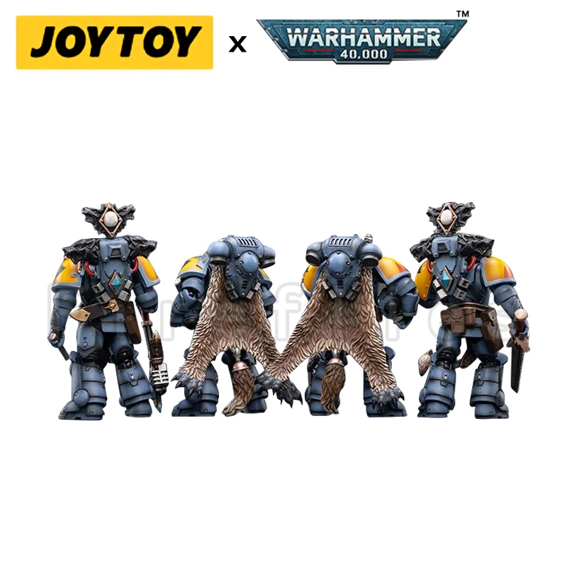 1/18 JOYTOY Action Figure 40K The Horus Heresy Space Wolves Figures And Mechas Logan Ghostwolf  Anime Model Toy