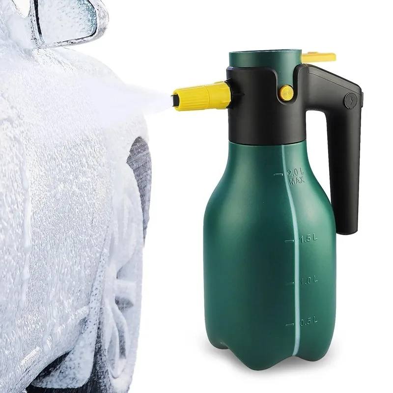 2L Snow Foam Sprayer Portable High Pressure Washer Car Wash Water Gun Blaster Car Motorcycles Detailing Accessories Hot