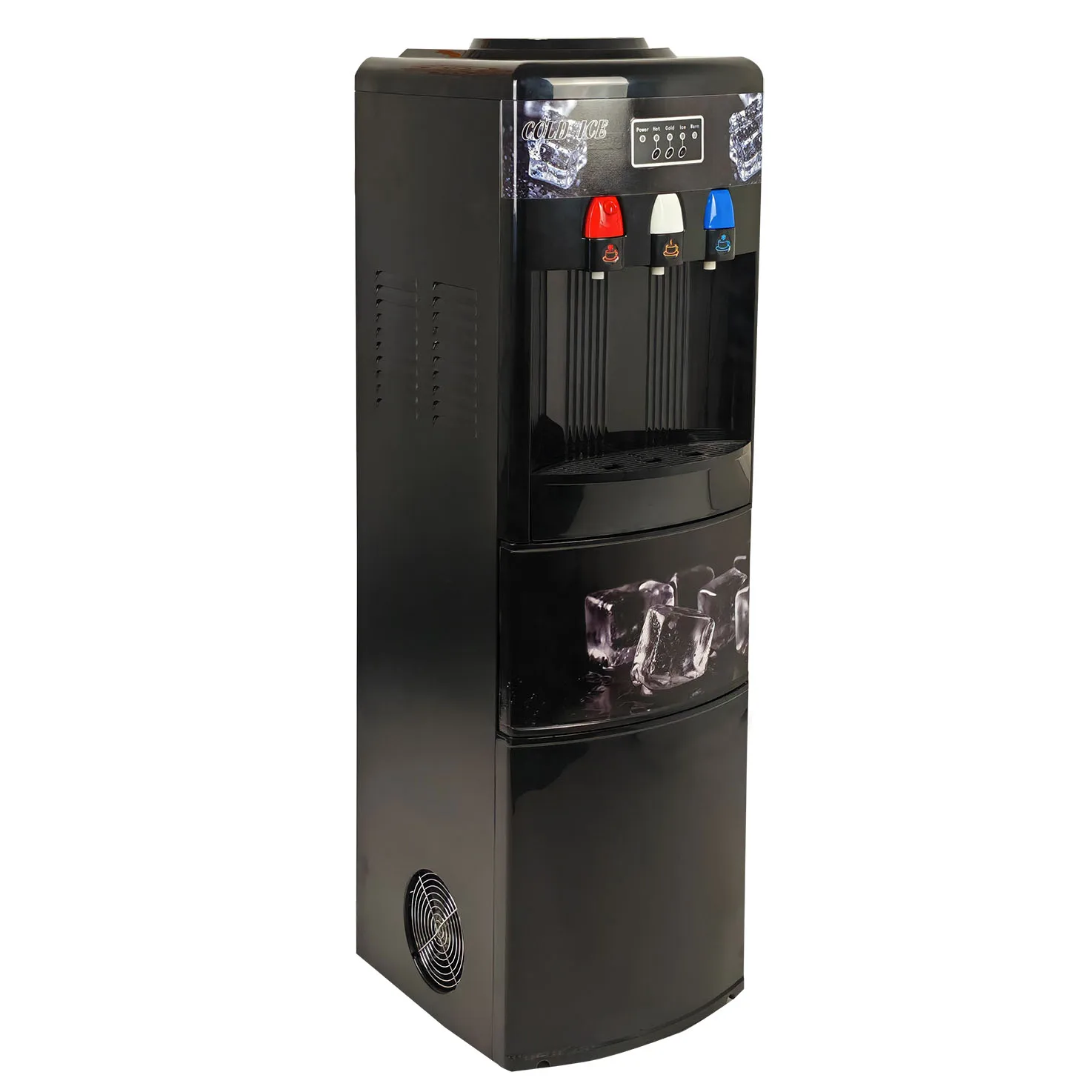 4 in 1 Standing Ice Cube Water Dispensers with Ice Maker Machine