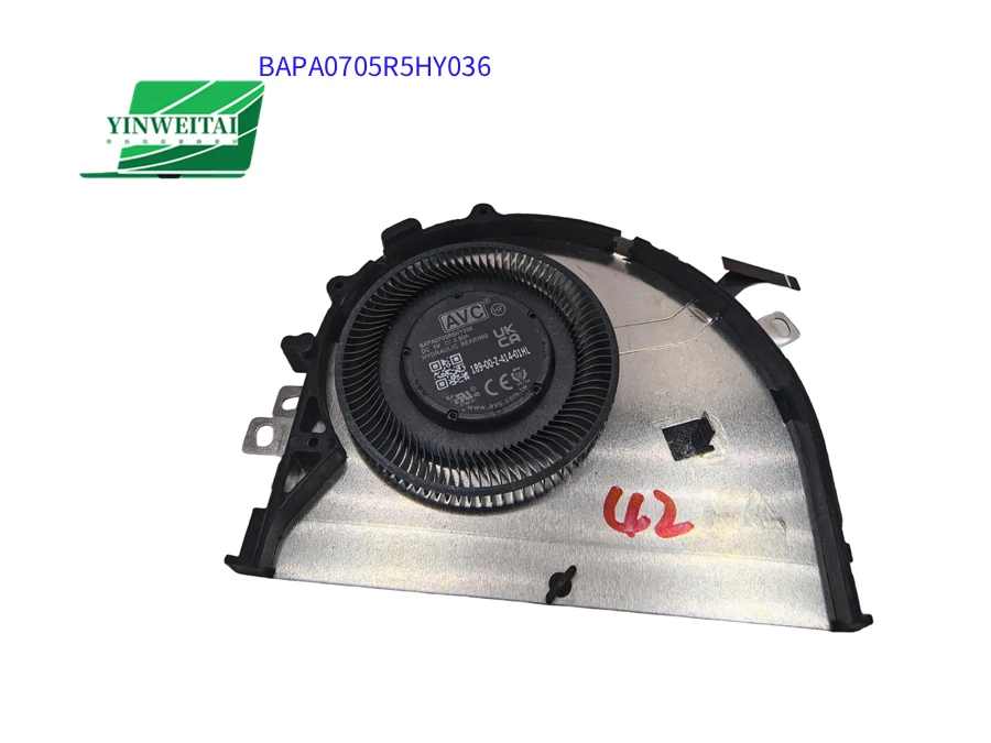 

Laptop CPU FAN For BAPA0705R5HY036 BAPA0905R5HY009 13N4-16B0M02 DC 5V
