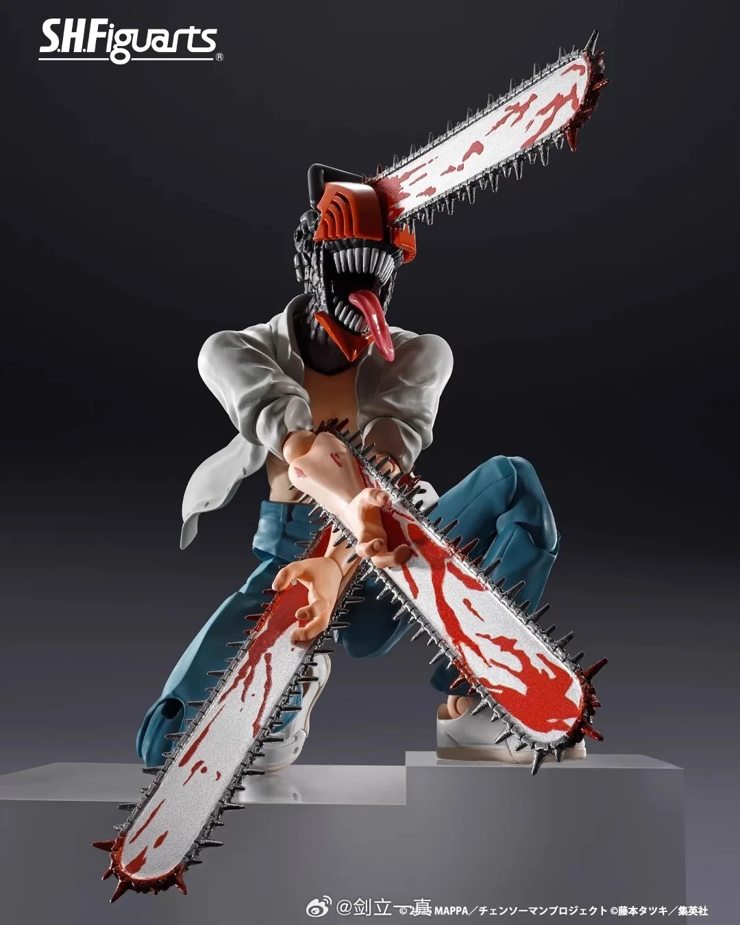 متوفر في المخزون ألعاب مجسمة من بانداي S.H.Figuarts SHF بالمنشار Man-The Movie Reze Arc Anime Action Model #5