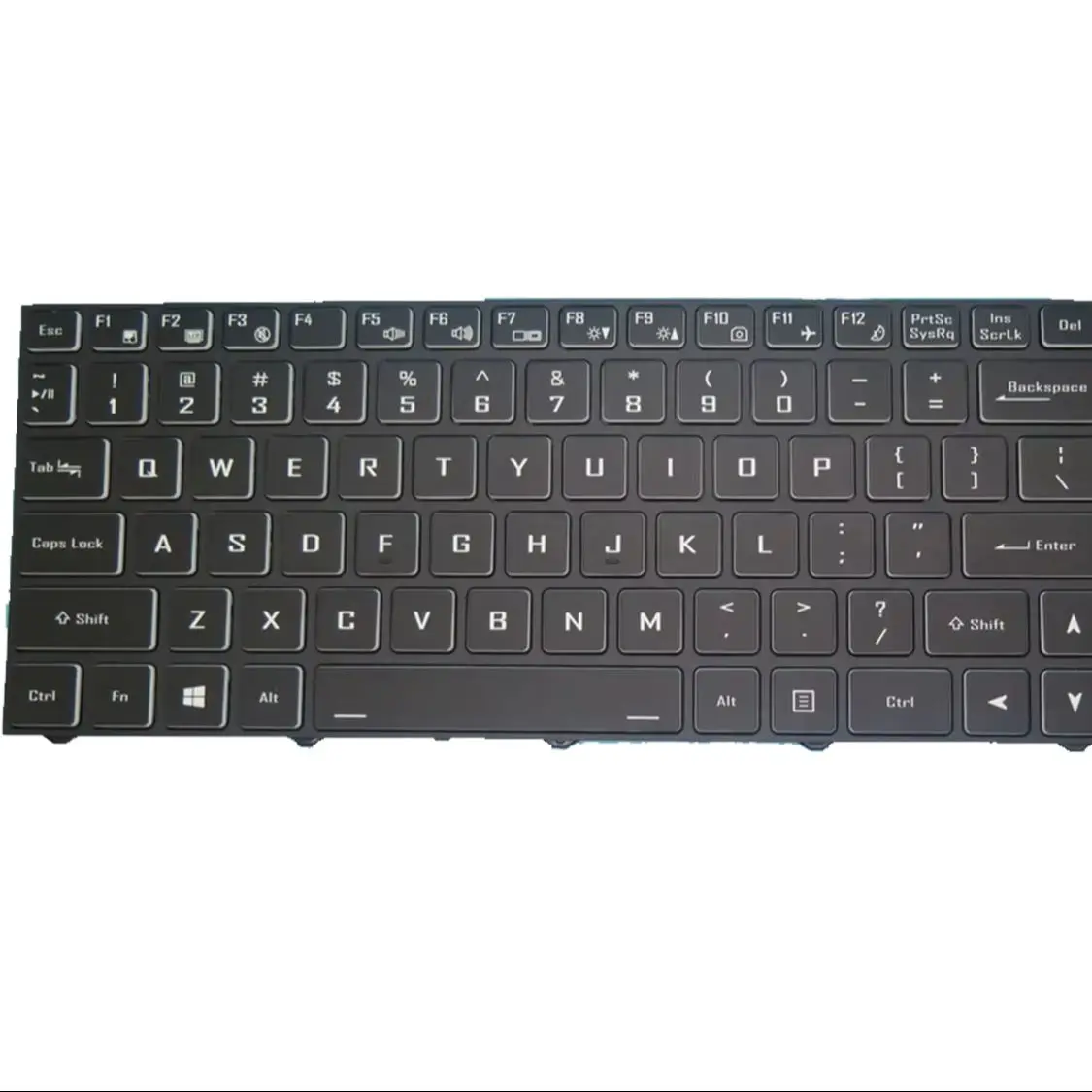 

Клавиатура для ноутбука с подсветкой UK/US/PO/SP/FR/RU/NE для MEDION ERAZER P15609 MD61640 MD61717 MD61718 MD61736 MD61737 MD61738 с рамкой