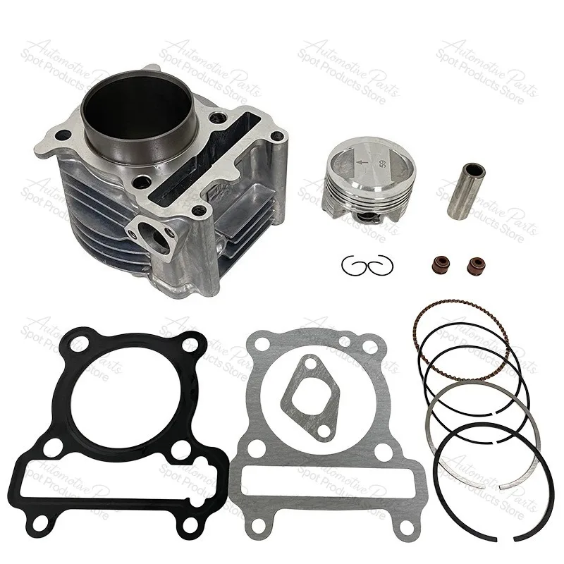 `59mm Cylinder Piston Gasket Kit Motorcycle Engine Repair Parts Suitable for Mio Sporty Smile Soul Karbu`