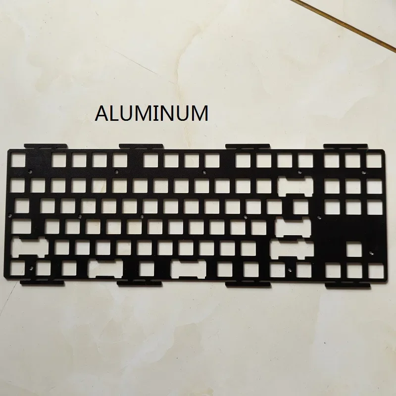 Transition lite venom keyboard mod PP PC POM FR4 CF Brass Plate ( for pcb-mount stabs)