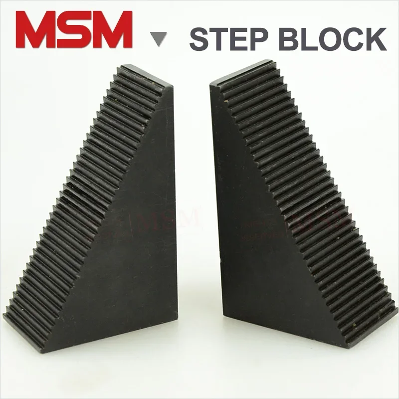 2PCS/Lot 10.9 Level Step Block Pyramid Triangle Block Mould Pressing Plate for Milling Machine Lathe Tools Drilling Machine etc