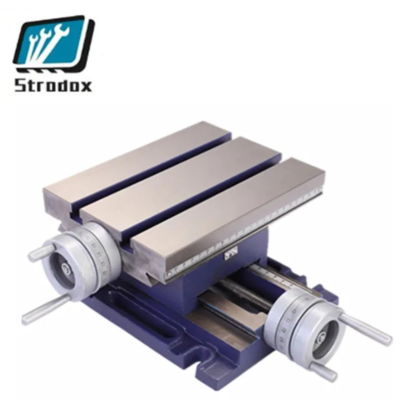 APK-201 APK-202 APK-203 APK-204 APK-205 Fixed High Precision Cross Table Milling Machine Vise Sliding Moving Table