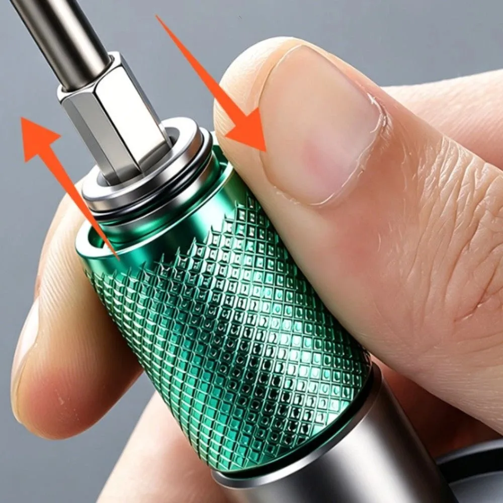 6.5mm Diameter Electric Drill Adapter 3/8-Inch Drive Size 1/2-Inch Drive Size Universal Interface Adapter