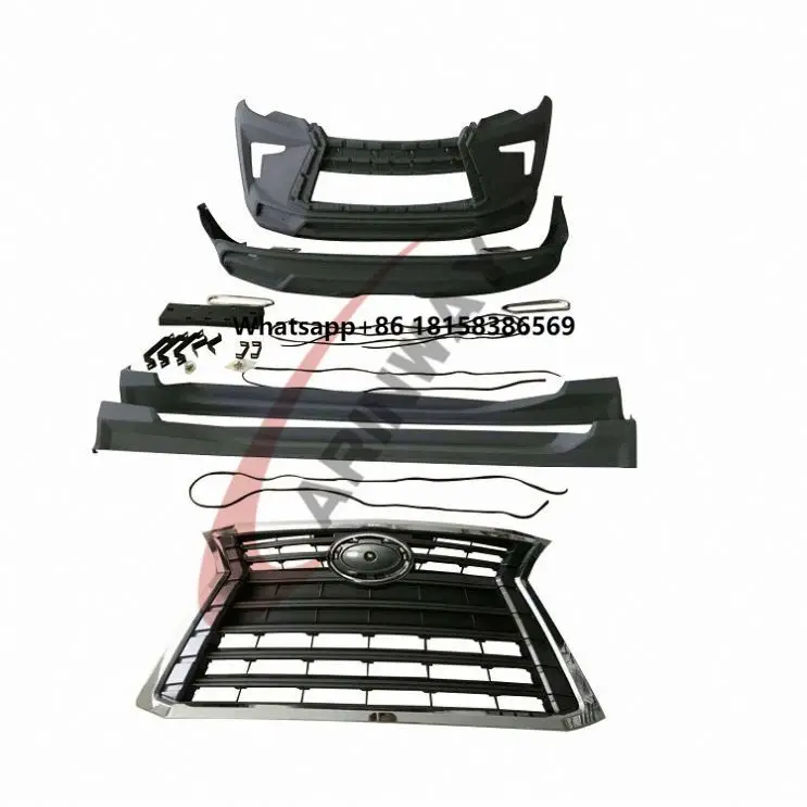 

Front Bumper Grille Auto Body Parts Auto Spare Parts Car Accessories Upgrade to Lexus 570 for Fortuner Bodykit 2016