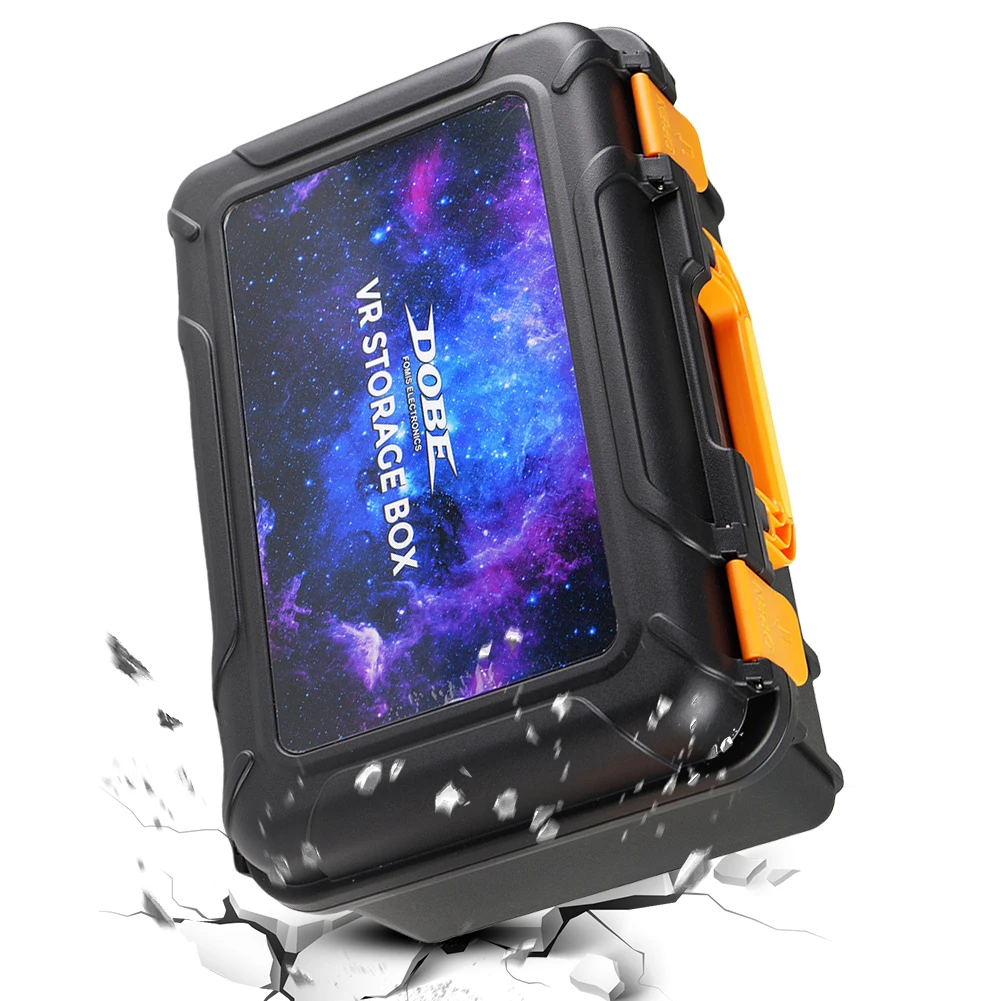 Hard Carrying Case Travel Shoulder Bag Explosion-proof Safety Handbag Waterproof Shockproof for Meta Quest 3S/Quest 3/Quest 2