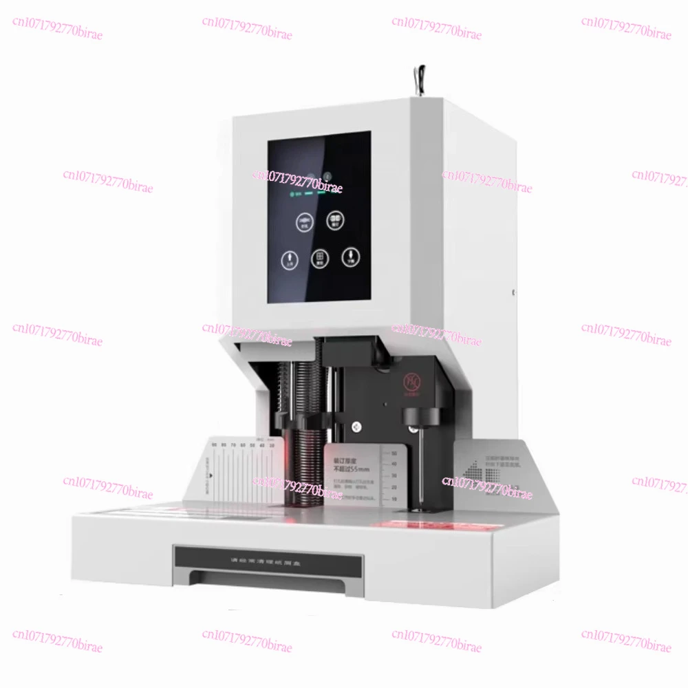 Touch Screen Binding Machine Hot Melt Automatic Riveting Tube Bill Book Binding Machine