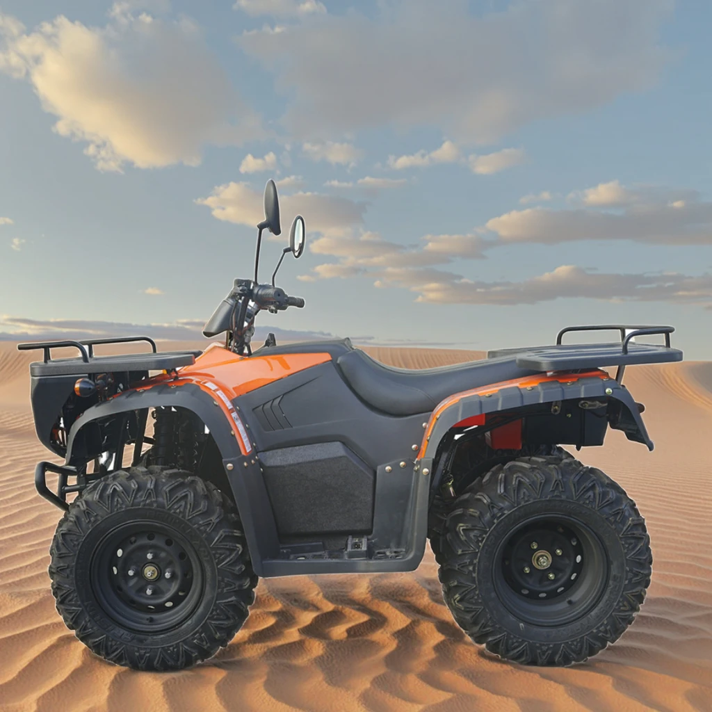 72V 4000W Lithium Battery Powered Off-Road Adults Electric ATV 3000W Motor Max Speed 45km/h Chain Drive Automatic