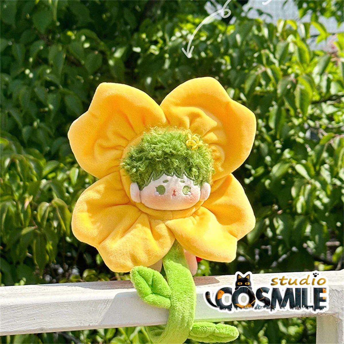 

No Attributes Funny Flower Cute Costume Stuffed Plushie 10cm Plush Doll Only Clothes Clothing MS