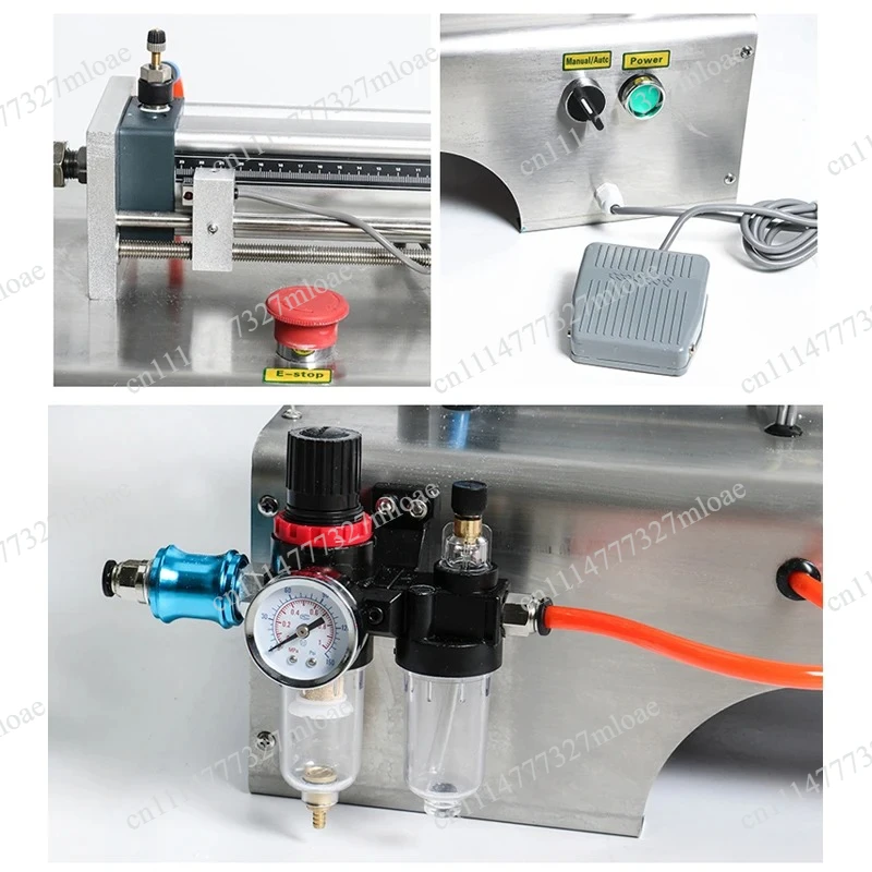 Liquid Filling Machine Water Filler Single Head Drink Mini Electric Lcd Display Water Perfume Milk Juice Bottle 0-4000ml