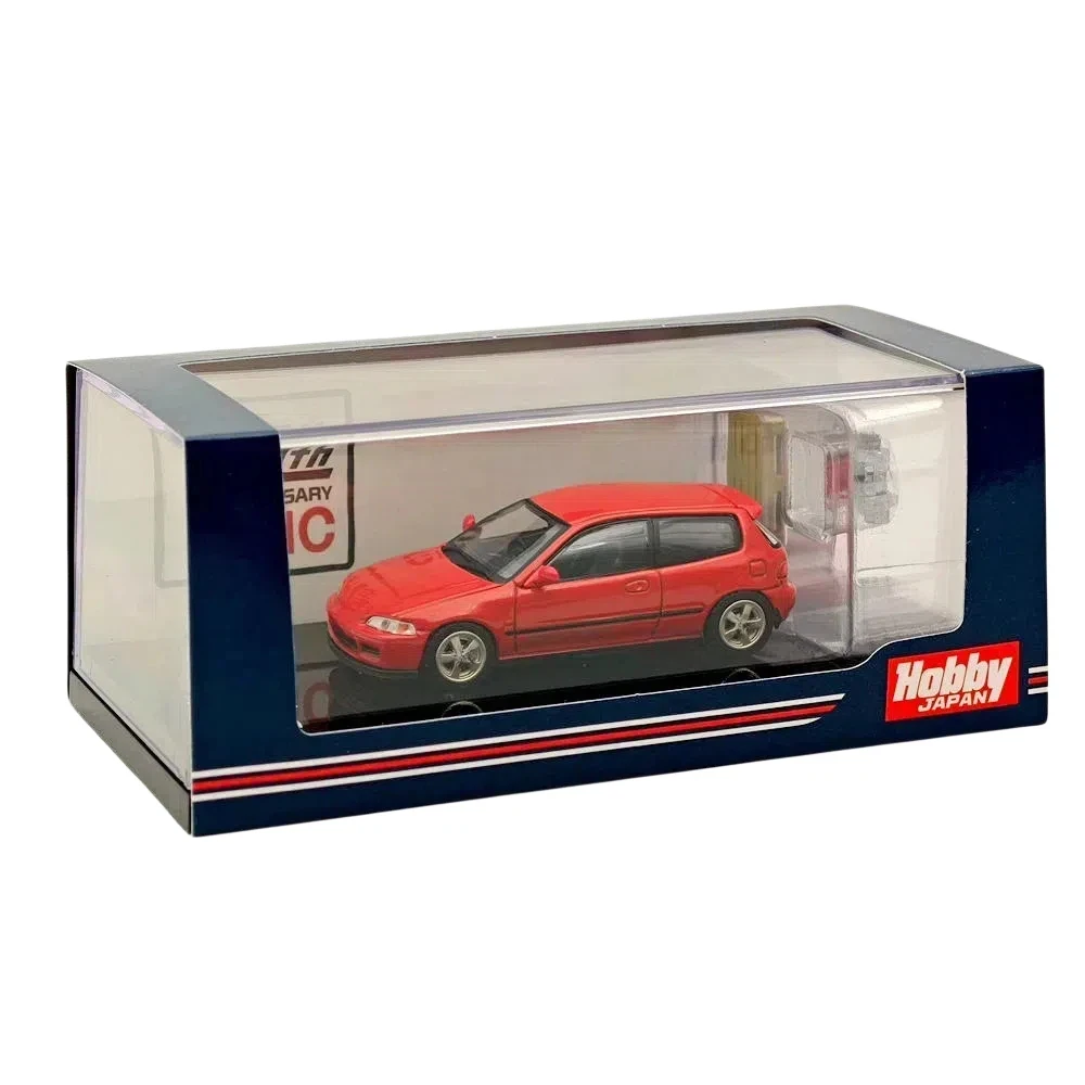 Hobby Japan 1:64 EG6 Sir-S With Engine Display Model HJ641017S Diecast Car Models Collection Miniature for Adults (14+)