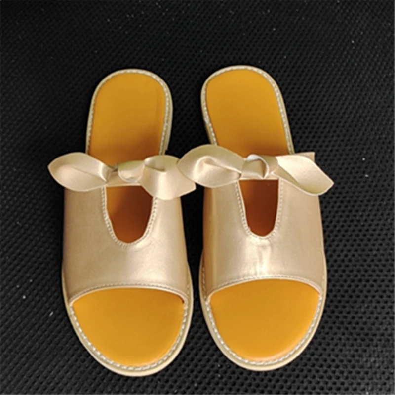 Summer Women Sandals Fashion Bow Female Slippers Plus Size Casual Women Open Toe Shoes AntiSlip Beach Shoes Zapatillas Mujer