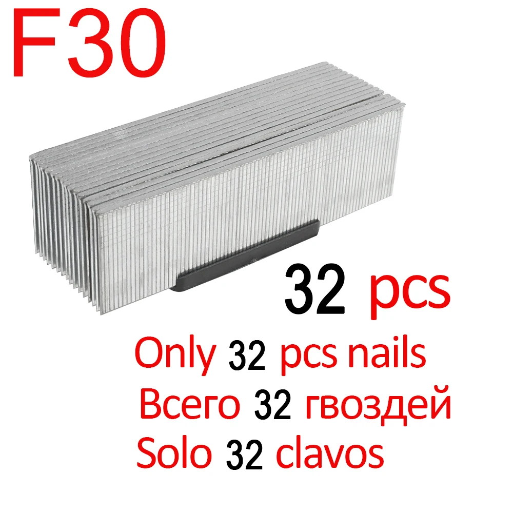 Free shipping F30 F422 Double and Straight Nails for Electric Nailers and Stapler Furniture Staple Gun