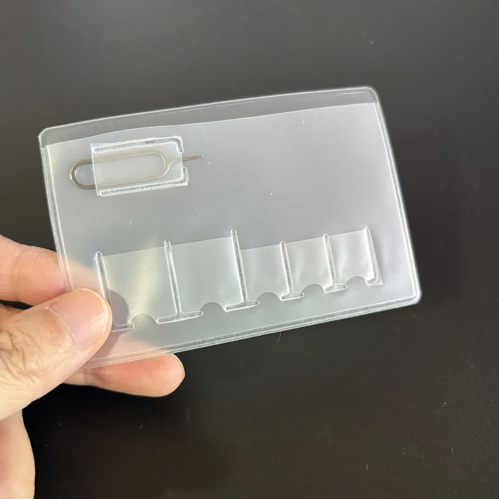 

Portable SIM Micro Pin Nano Memory Card Bank Cards Storage Bag Box SIM Card Protector Holder
