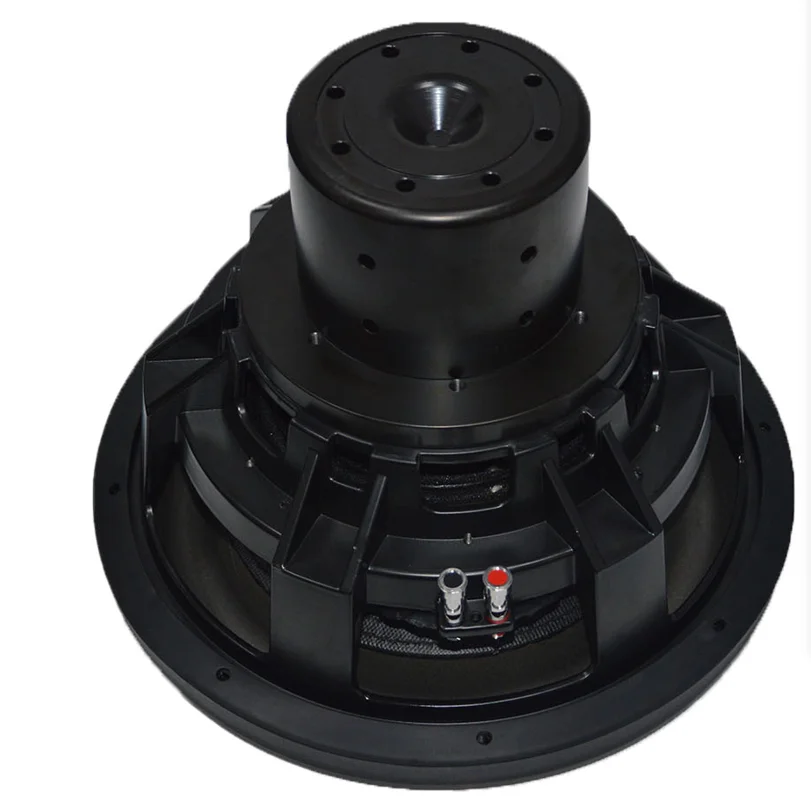 Dual Coil Car SPL Subwoofer Neodymium Magnet Audio Powered 12 15 Inch Car Audio Speaker with 2000W RMS Power