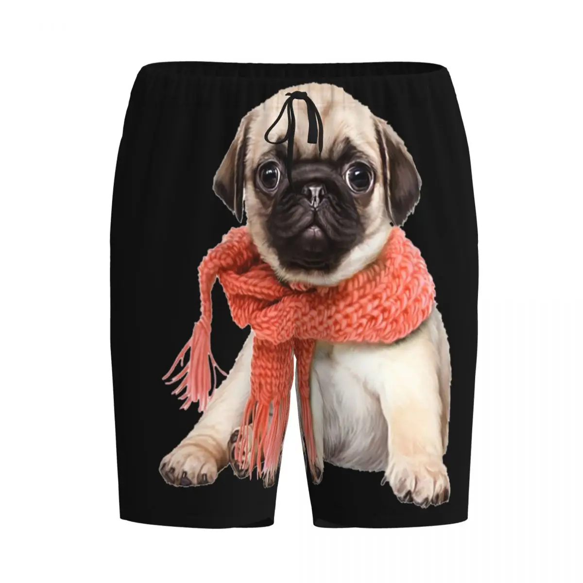 

Мужские зимние шорты-пижама с забавным принтом фландрской болонки для любителей собак, домашние штаны для сна и отдыха