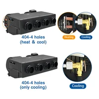 Compresseur électrique universel 404 pour voiture, climatisation et chauffage 12V/24V pour camion, unité de climatisation pour camping-car 5