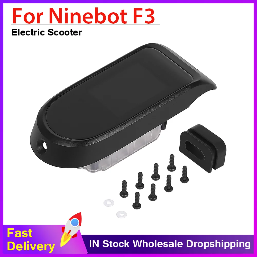 

Приборная панель для Segway Ninebot F3, детали для электрического скутера, светодиодный дисплей, плата счетчика, запасные аксессуары для самоката