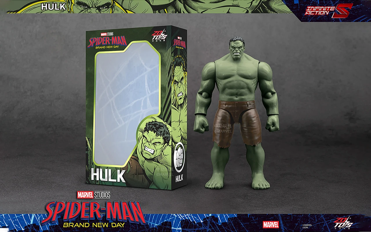 ZDTDS 7 Inch Movable Action Figure Spider Hulk Scorpion Boomerang Collectible Model Desktop Decoration Gift For Adult Fans - view 5
