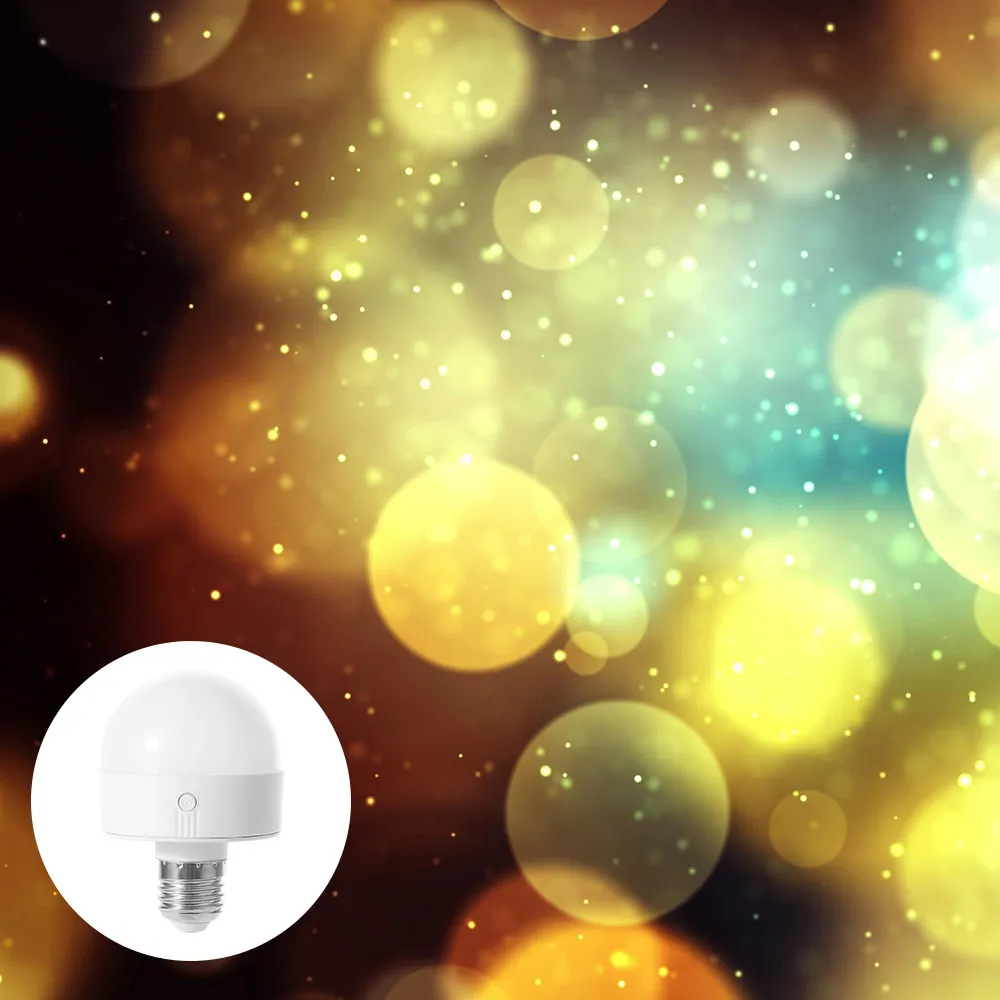 Atmosphere Light USB Rechargeable RGB Light Bulb 5W With Remote Emergency Bulb Timer Magnetic Stage Lamp Bulb Home