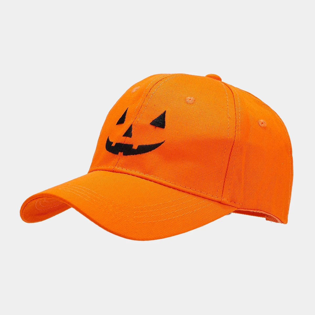 

Baseball Cap Halloween Men Women Curve Bill Fitted Hat Sun Protection Accessory For Golf Holiday Running Sports Beach