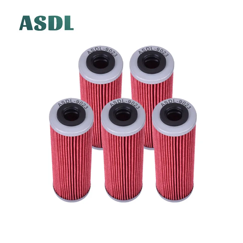 5 Pieces Motorcycle Oil Filter for Ducati 899 959 1103 1199 1299 Panigale