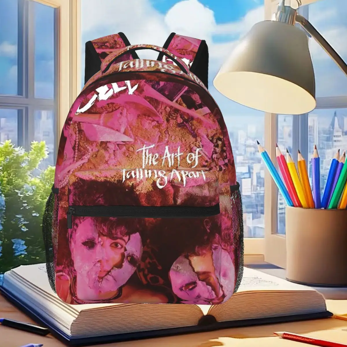 Soft Cell Band Backpack Student Boys Girls BookBag Children School Bag Computer Shoulder Bags for Men Women