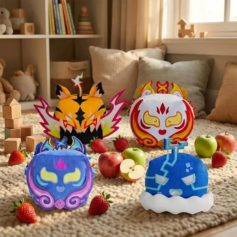 

Cartoon New Blox Fruits Plush Hot Game Devil Fruit Stuffed Doll Christmas Birthday Gift For Children Popular Toys Cute Doll