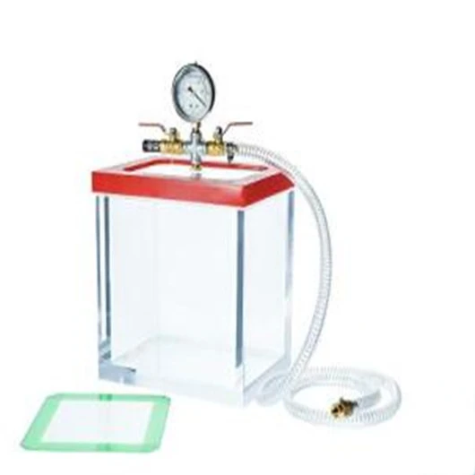 Imagem -03 - Transparente Acrílico Plexiglass Vácuo Defoaming Tanque Barril Crystal Glue Maker Resina Epóxi Gel de Sílica ab