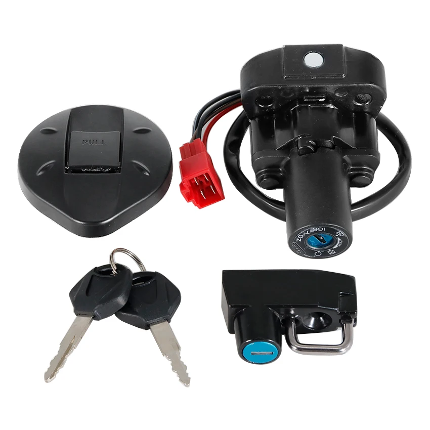 Motorcycle Ignition Switch Seat Lock Key Set For Yamaha XT250 Serow XT250ZC XT250YC XT250X XT250XC XT250B XT250BC XT250A XT250AC