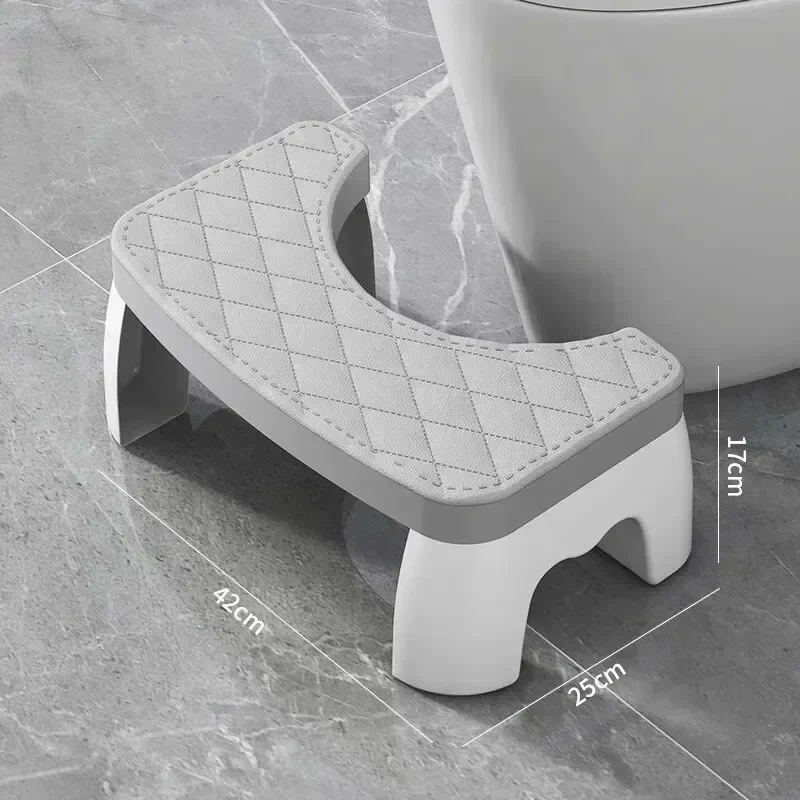 Picture 5: 1PC Waterproof Squatty Potty Toilet Stool Toilet Foot Stool Squat Stool For Pregnant Woman Children Adult Old People shower seat