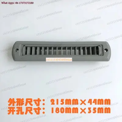 RV Air Conditioner Vent Cover Bus Modification Heating Cooling Luggage Rack Long AC Outlet Accessories